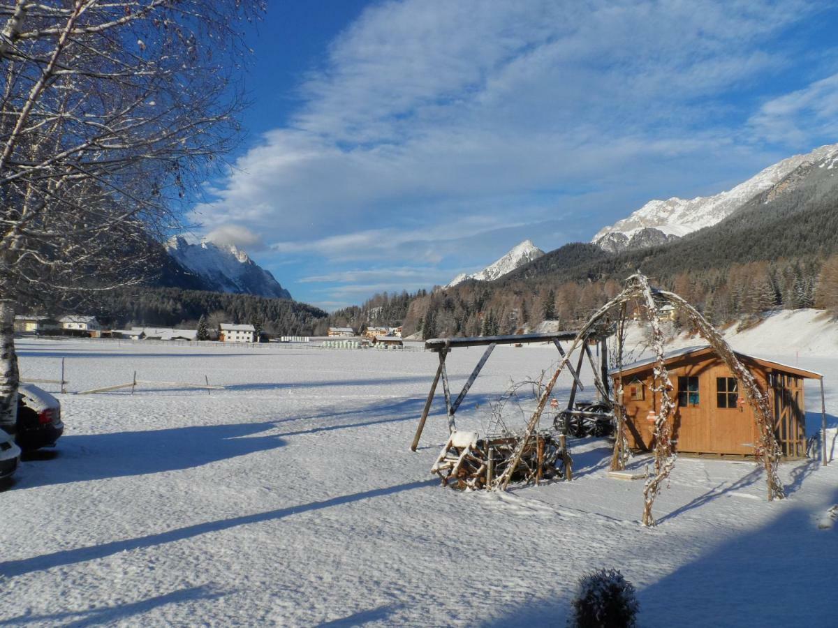 Haus Am Wiesenrain Leutasch Luaran gambar